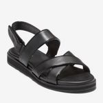 Cole Haan  Mirabelle Black Leather Sandals Dressy Size 11 B NEW $130 Photo 0