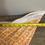 CAPRI Sling Tote eco friendly boho orange/pink/beige 100% cotton beach bag Orange Photo 9