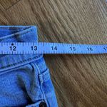 RE/DONE  Jeans 90s High Rise Ankle Crop Destroy Skinny Raw Hem Size 28 Light Wash Photo 10