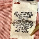 Givenchy Vintage Women's 36 Sleeveless Square Neck Tank Top Ribbed Summer Peach Photo 4