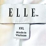 Elle  White Pink Purple & Blue Textured Tweed Blazer Photo 6