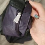 Womens Classics 2.0 Luxe Plush Faux Leather Pants Small RARE Air Jordan Baggy Purple Photo 4