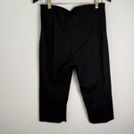 & Other Stories & Other Stories Capri Pants Front Pockets Concealed Zip Hem Splits Black Sz 10 Photo 8