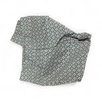 The Limited  10P Geometric Print Dress Pants Blue Black White Retro Mod Style Photo 1