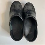 Dansko  Professional Black Gunmetal Metallic Womens Clog Work Shoe 39 8.5 Photo 7