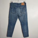 Moussy Vintage Lenwood Ankle Distressed‎ Blue Skinny Jeans Size 27 Stretch Photo 2