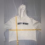 League 91 • Key West Cropped Hoodie • Women’s Size L Gray Size L Photo 2