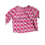 Ro's Garden Havana Pink Geometric Print Blouse Women's Size M Size M Photo 3