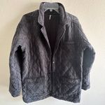 Young Fabulous and Broke Anthropologie YFB Walker Mineral wash-black Quilted Shacket jacket Photo 5