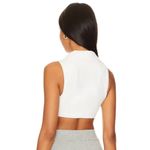 We Wore What Polo Sports Bra in Optic White
 Photo 2