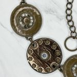 Chunky Rhinestone Gold Tone Chain Link Belt Small/Medium (S/M) ✨ Photo 11