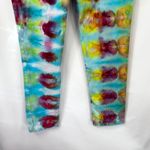 Bandolino Size 10 Skinny Jeans Hadmade Tie Dye Mandie Mid Rise Green Blue 926 Photo 12