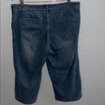 J.Jill Nantucket High Waisted Wide Leg Cropped Jeans Size 16P Blue Photo 4