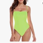 Relleciga Women's Bandeau One Piece Swimsuits Photo 5