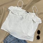 J.Crew  White Cotton Tank Blouse Photo 1