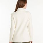 L.L. BEAN Softlite Quilted Funnel Neck Top Size M Photo 8