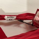 Cycle women's L embellished ruby red racer back spaghetti strap tank top Size L Photo 2