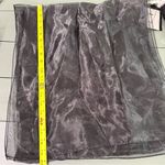 David's Bridal NWT  Halter Satin Tea-length Black Event Dress Whimsigoth Photo 5