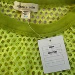 Urban Outfitters rave festival Off Road Mesh Overlay Cropped Tank Top green XS Photo 5