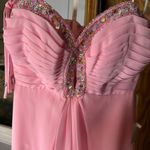 Tiffany Designs  Pink Maxi Dress Photo 1