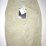 Red Valentino New Womens Designer  Skirt 42 4 NWT Sable Light Brown Work Bow Ital Photo 0