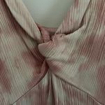 ZARA Pink Tie Dye Knot Slip Dress Sz M Photo 3