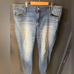 Kut From The Kloth Ligh Wash Donna High Rise Ankle Skinny Jeans Size 18 Photo 0