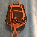 St. John ST JOHNS BACKPACK-PURSE MINI/ Black & BROWN TRIM WITH 10 POCKETS Photo 3