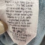 easel  S blue gray tie dyed short sleeve sweatshirt distressed oversized casual Photo 5