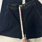 Loft High Waist Wide Leg Dark Wash Jeans size 8 Photo 5