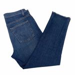 Eileen Fisher Eileen FisherJeans Raw Hem Stretch Organic Cotton Medium Wash Denim Size 6 Photo 5