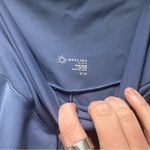 Aerie  High Waisted Crossover Flare Legging in Blue, size Medium Photo 5