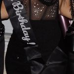 Windsor  Dress Mini Black Sparkly Bodycon Photo 6