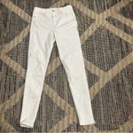 Topshop  White Jamie  High-Waist Skinny Jeans Size 30 Tall Photo 4