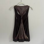 Y2K BROWN VOICES FUN BACK TANK TOP Size M Photo 5