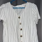 Urban Romantics Striped Casual Tee Photo 3
