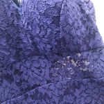 B Darlin Formal Halter Blue Lace Dress Photo 6