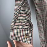 Gal Meets Glam Sz 10 Brooke Dress Plaid A-line Square Long Sleeves Pockets Prep Photo 12