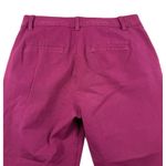 Gap  High-Rise Pants Womens Size 10 Mulberry Red/Purple Slim Ankle Stretch Cotton Photo 6
