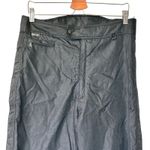 The North Face  VTG black GoreTex women's side Zip Nylon Snow Pants L Photo 4