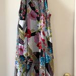 Betsey Johnson Floral Geometric A-line Dress Photo 0
