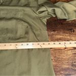 Marc New York  Top Womens 1X Green Blouse‎ Lace Up Roll Tab Office Minimalist Photo 10