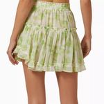 MISA Los Angeles  Marion Skirt Honeydew Blossom Photo 1