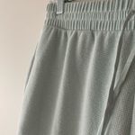 Victoria's Secret Victoria’s Secret Light Blue Glow Waffle Henley Jogger Lounge Pants Photo 4