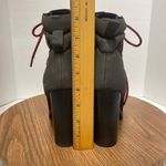 Steve Madden Women’s Karey Black/Grey Pointy Toe Block Heel 7.5 Photo 2