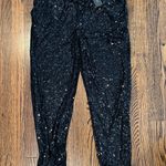 Cable & Gauge Black Sequin Joggers Photo 0