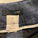 J.Crew  Blue Chambray Capri Jeans Straight Wide-Leg Women’s 2 Mid Rise Classic Photo 8