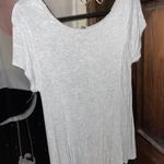 Alya Grey Loose Blouse Photo 1
