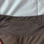 Zyia Black and Gray Athletic Shorts with Elastic Waistband Photo 3