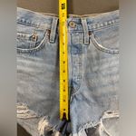 Levi's  501 Jean Shorts Button fly‎ Light wash Size 26 Photo 5